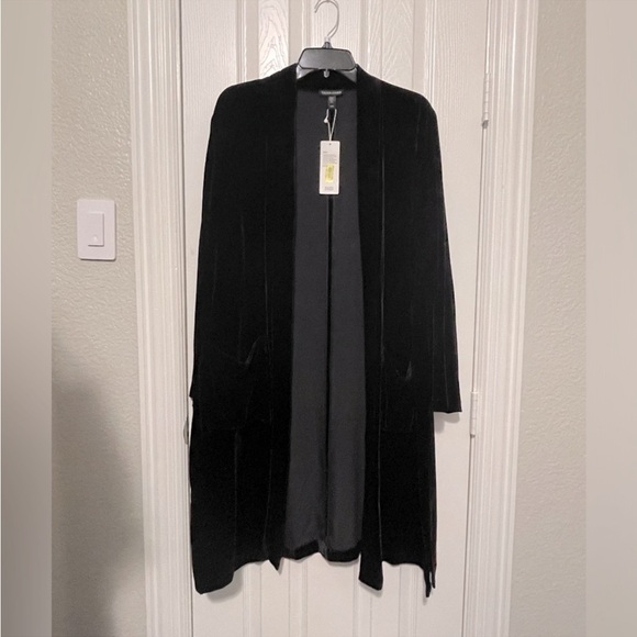 NWT Eileen Fisher
Velvet Long Jacket - Picture 6 of 8